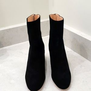 J. Crew Sadie Ankle Boots in Suede